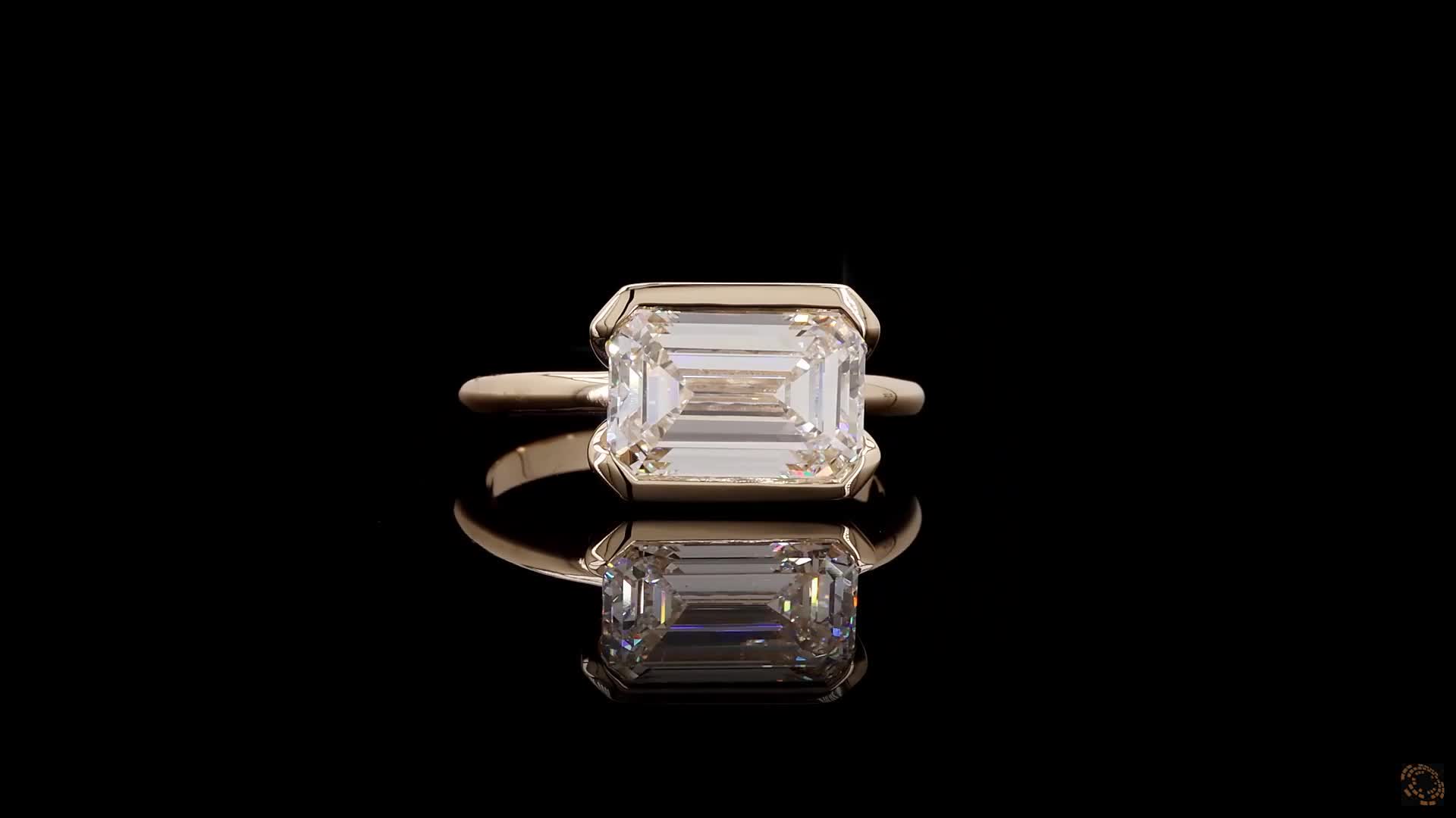 Solitaire Engagement Ring, 14K Yellow Gold, stock 2016849