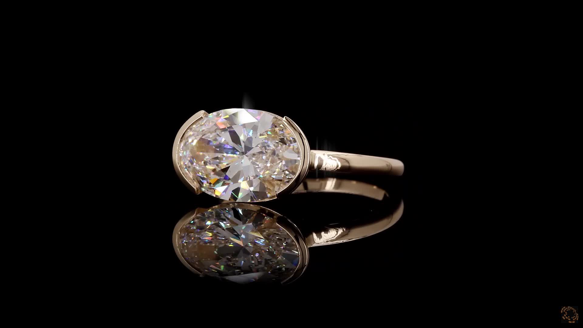 Solitaire Engagement Ring, 14K Yellow Gold, stock 2016845