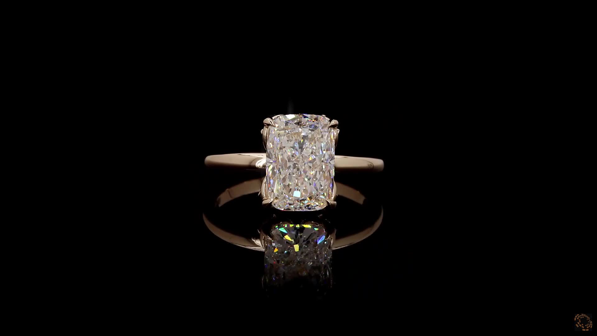 Solitaire Engagement Ring, 14K Yellow Gold, stock 2016851