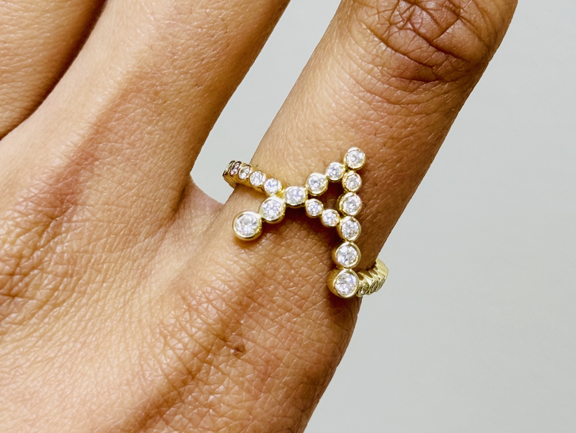 Eternity Band, 14K Yellow Gold, stock Eng00226
