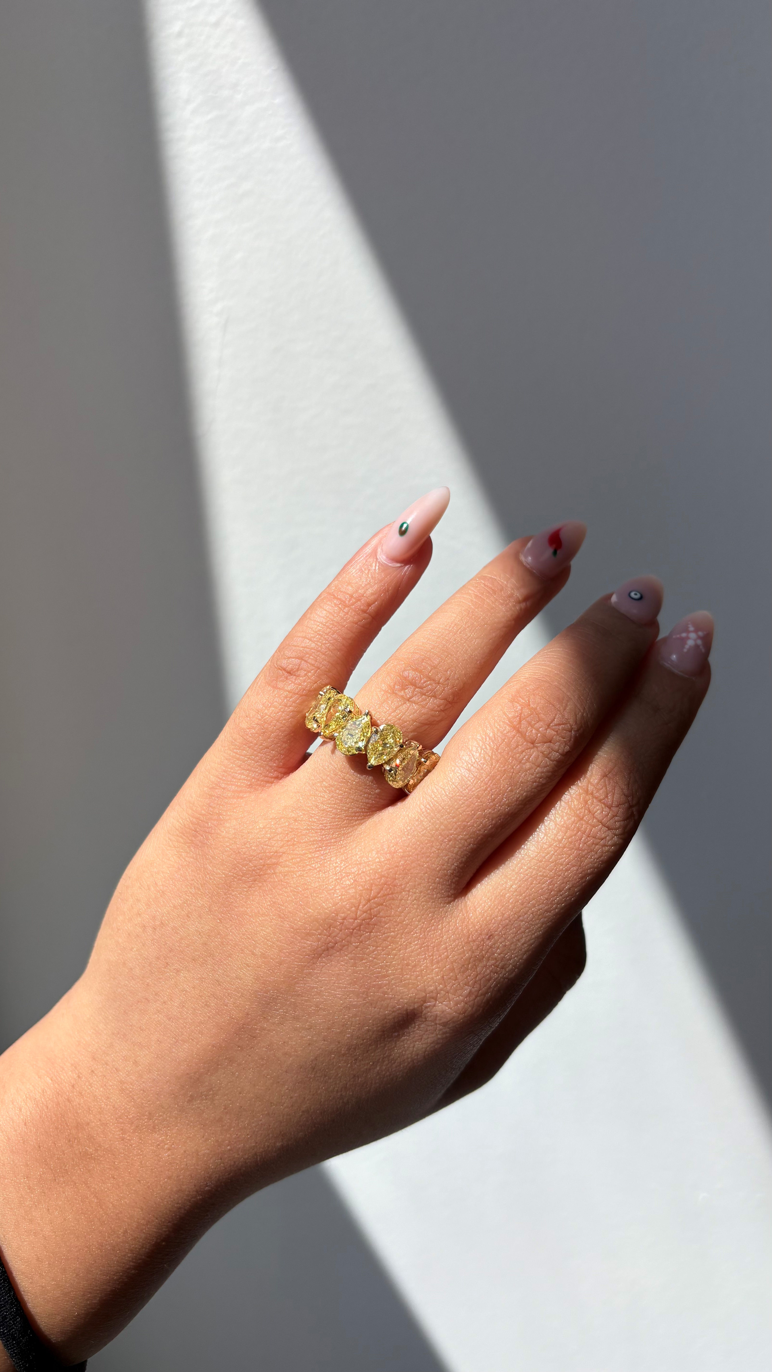 Eternity Band, 14K Yellow Gold, stock ENG00766