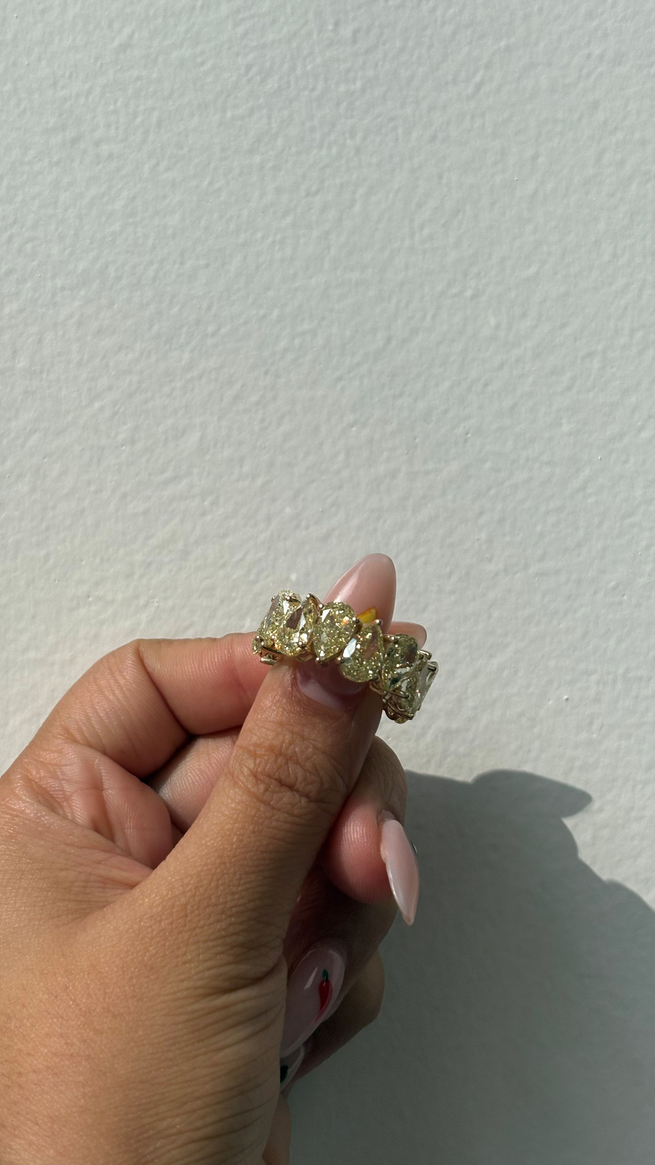 Eternity Band, 14K Yellow Gold, stock ENG00768
