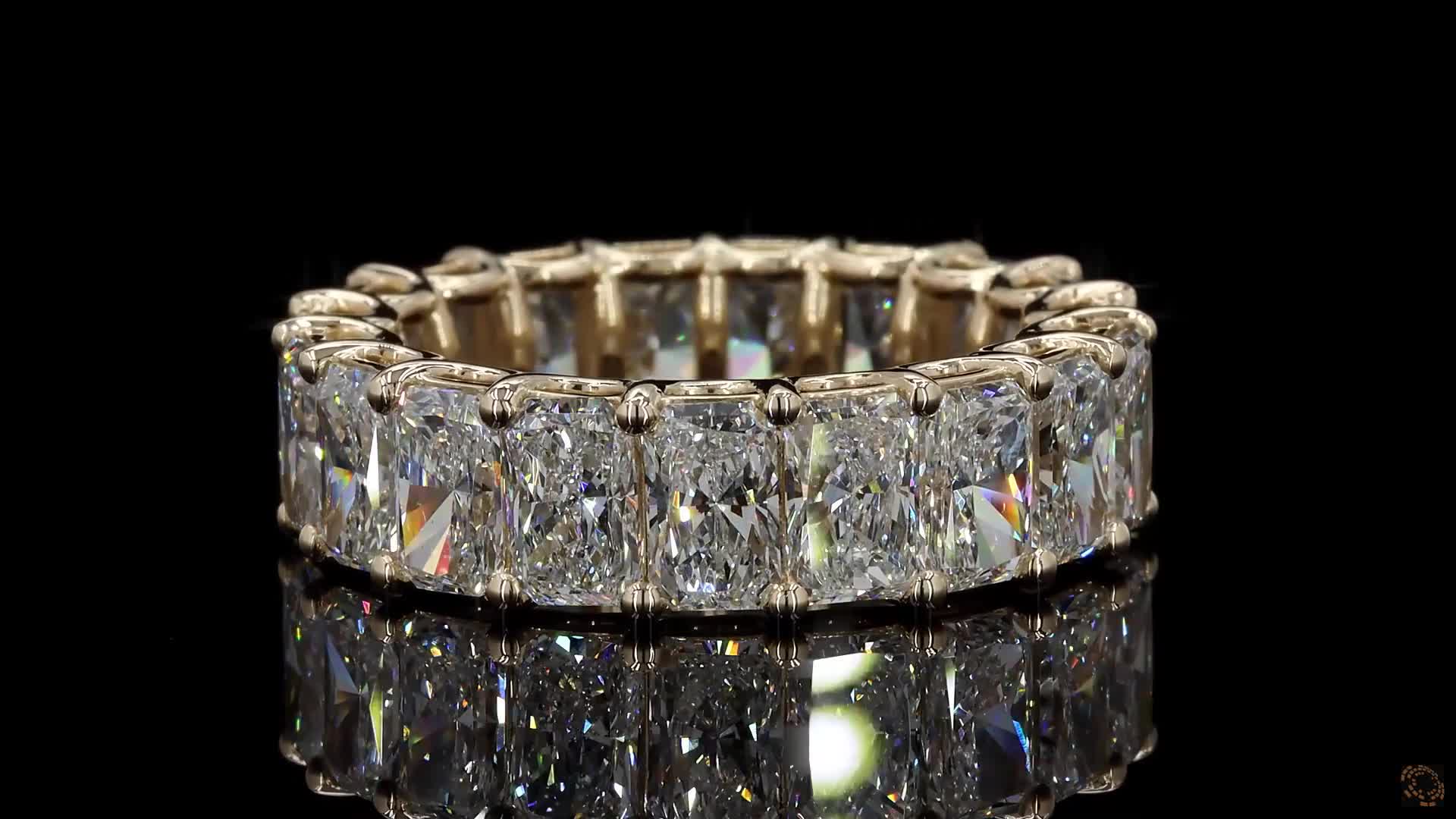 Eternity Band, 14K Yellow Gold, stock EBRA-6-Y6.5
