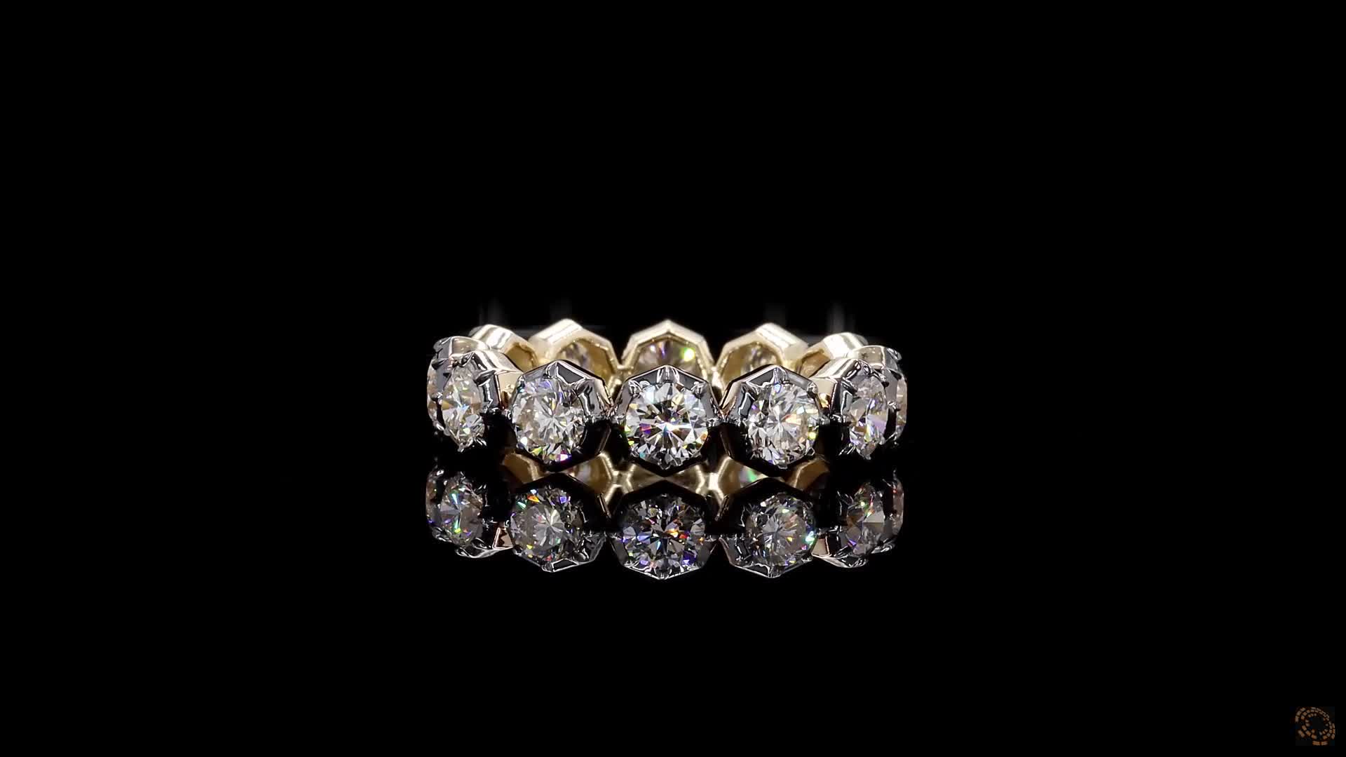 Eternity Band, 14K Yellow Gold, stock 1958508