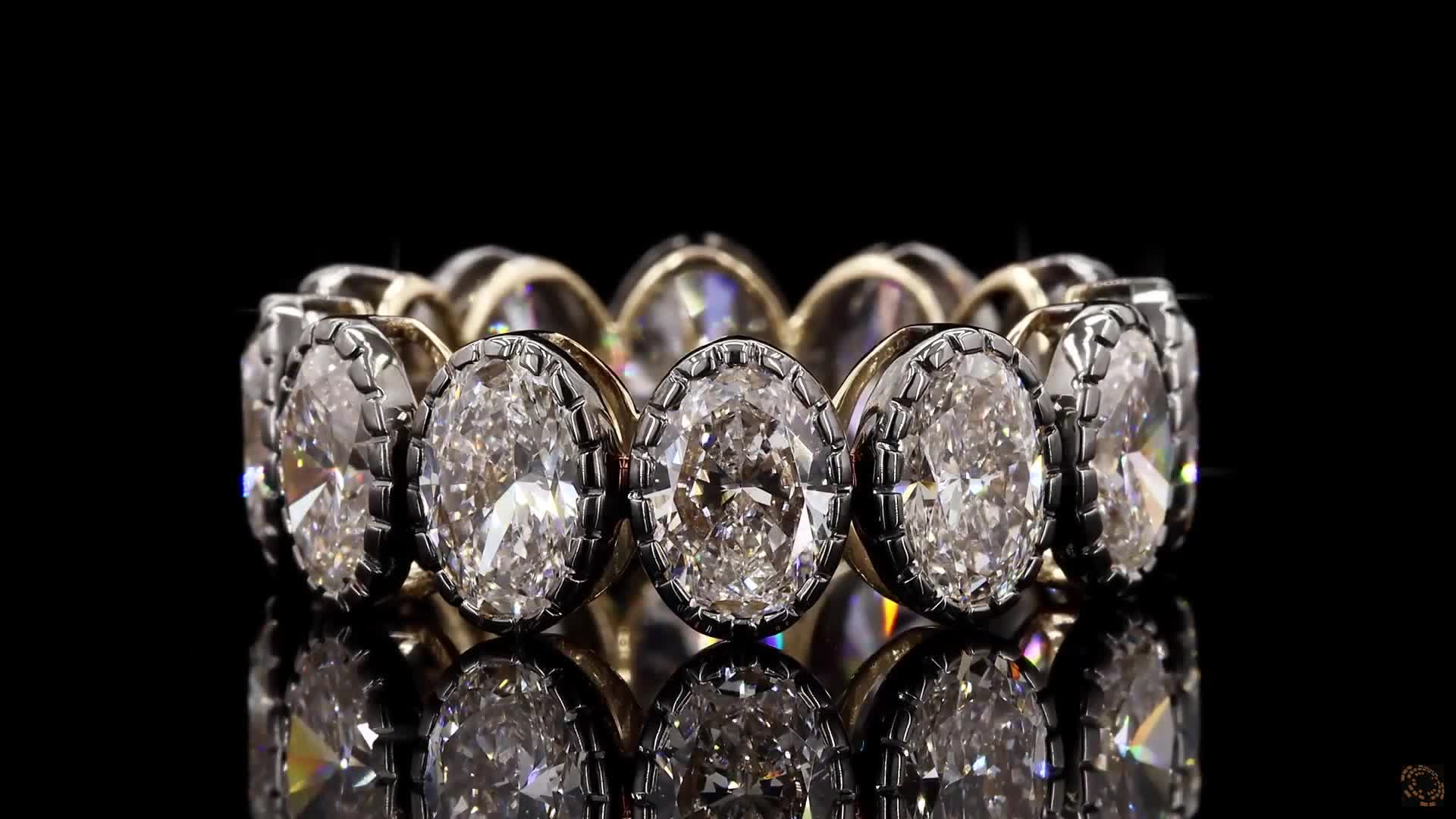 Eternity Band, 14K Yellow Gold, stock 1958497