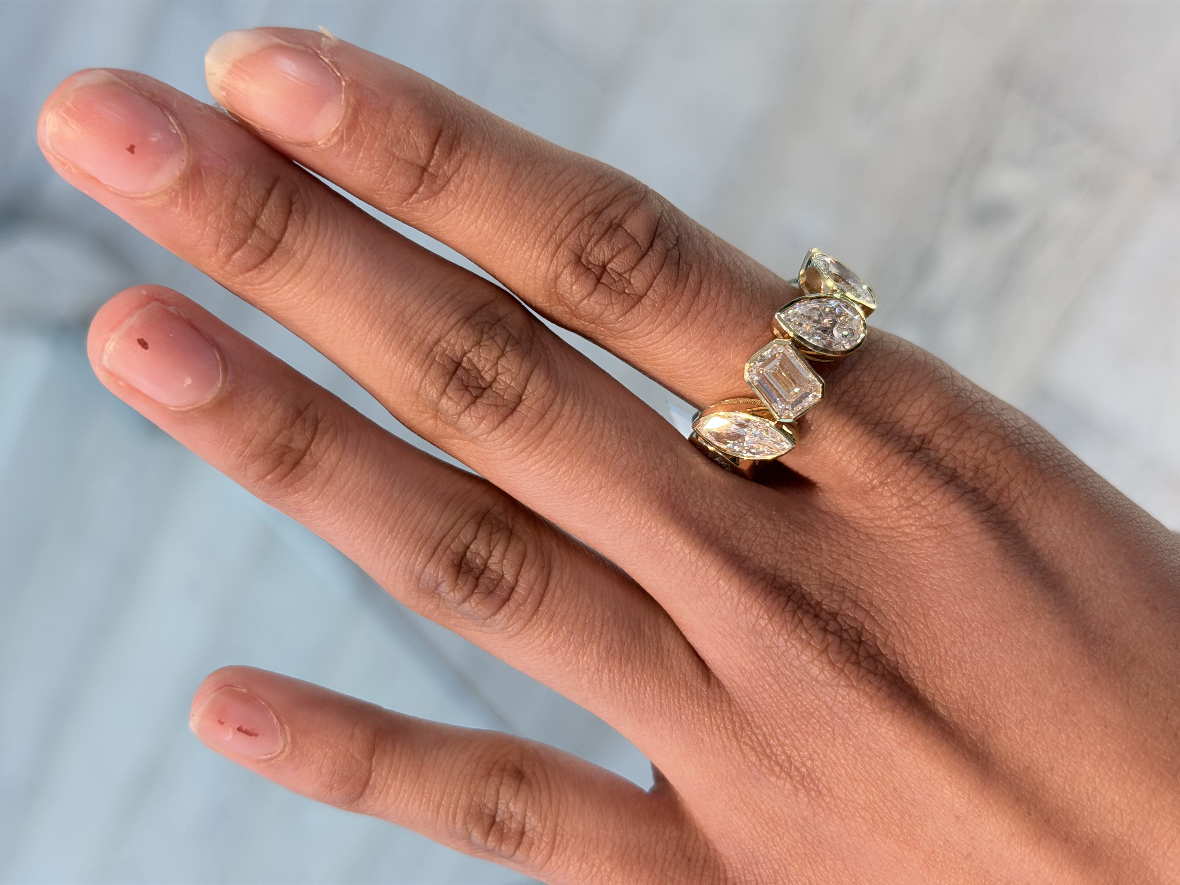 Eternity Band, 14K Yellow Gold, stock Wb00023