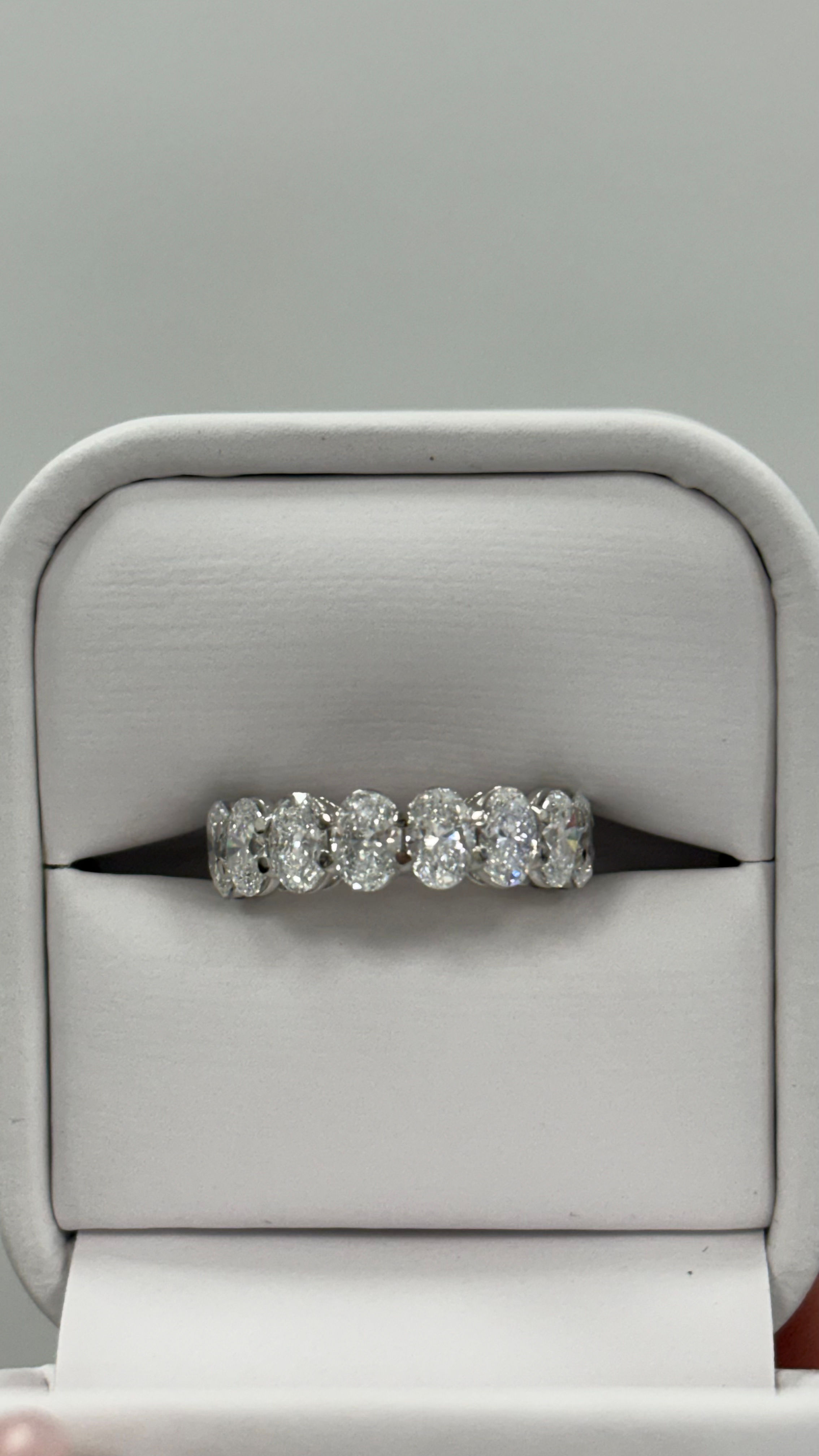 Eternity Band, Platinum, stock Wb00370
