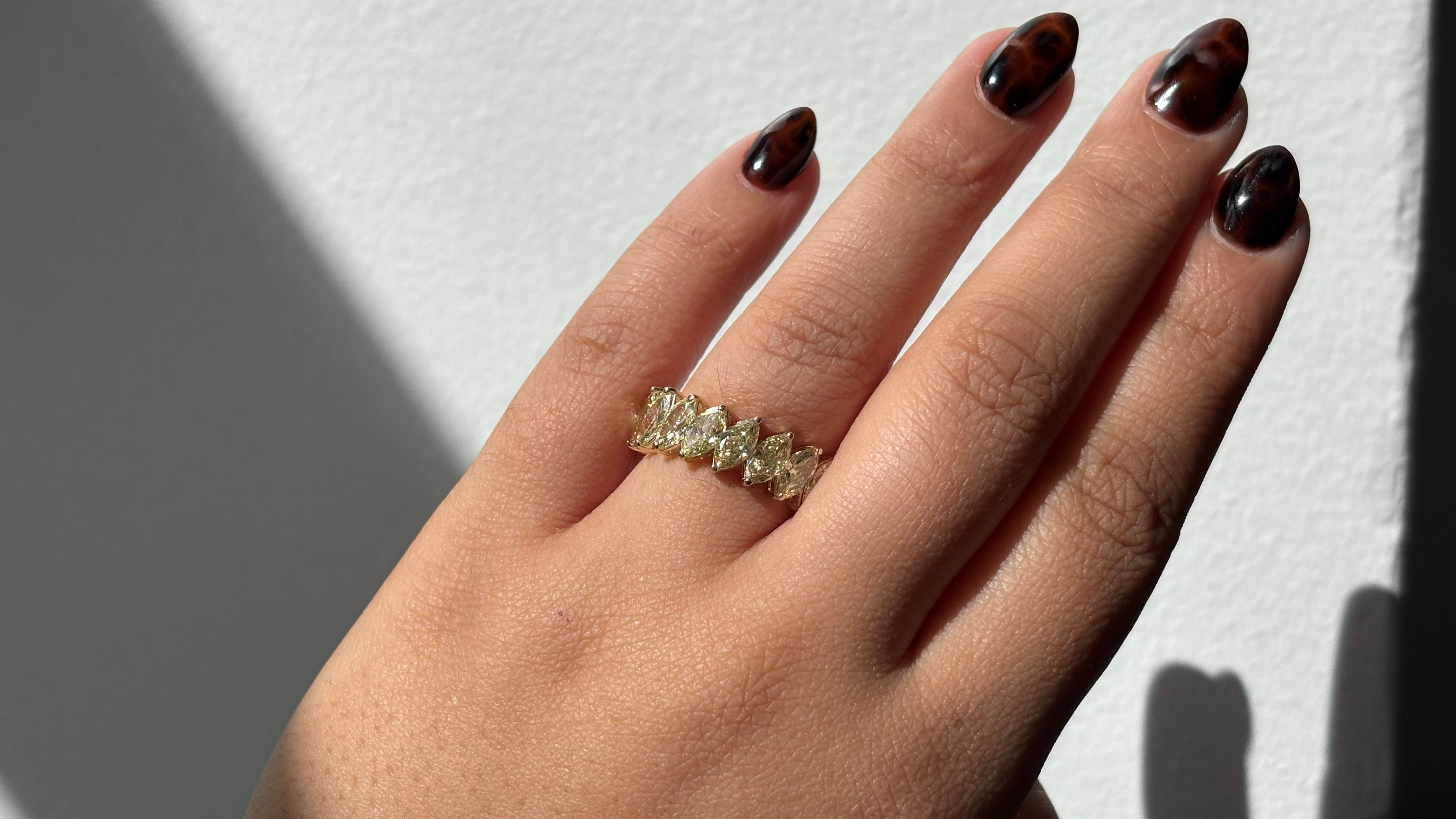 Eternity Band, 14K Yellow Gold, stock Wb00472
