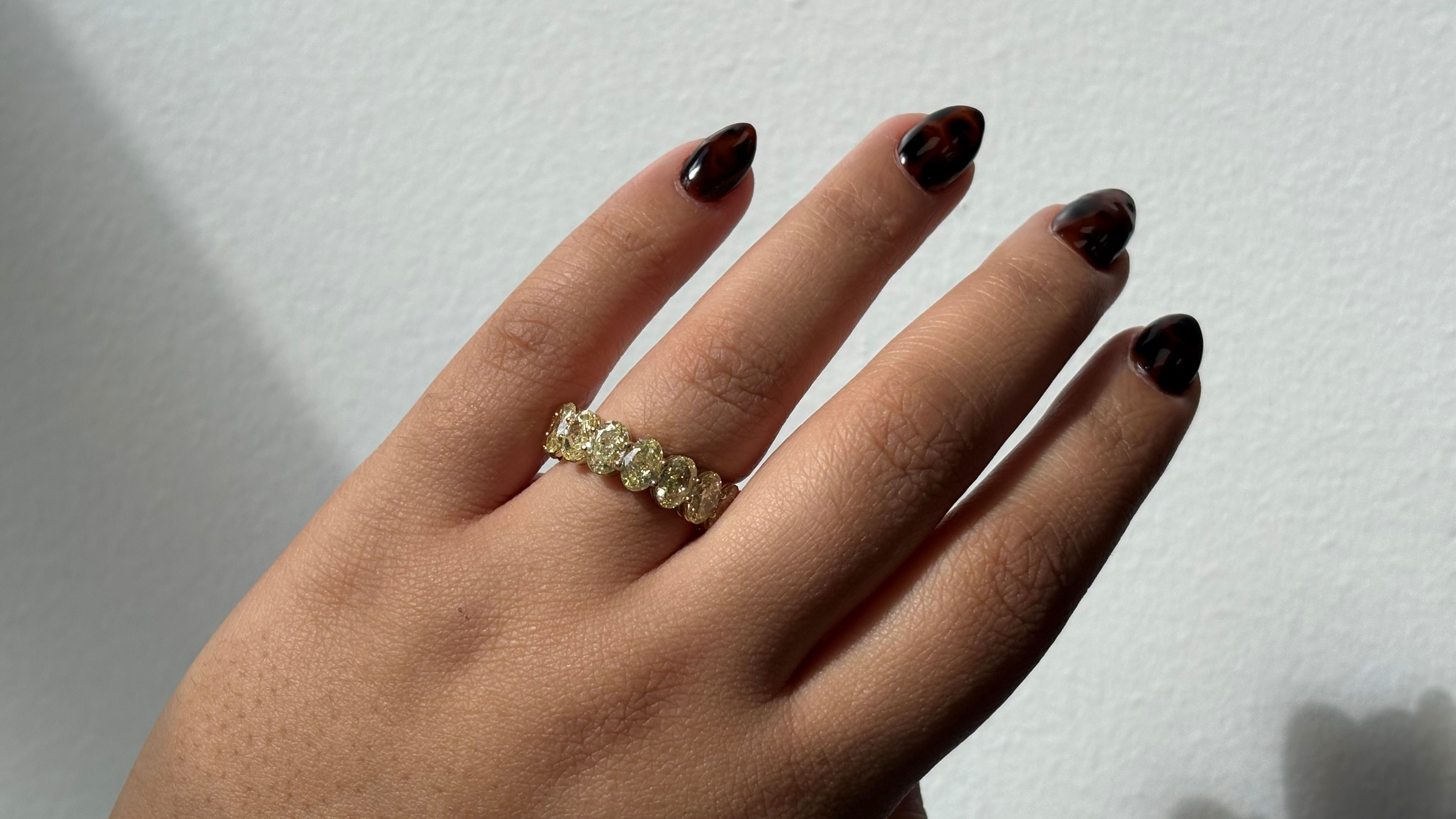 Eternity Band, 14K Yellow Gold, stock Wb00473